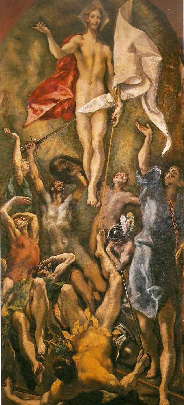 El Greco resurrection